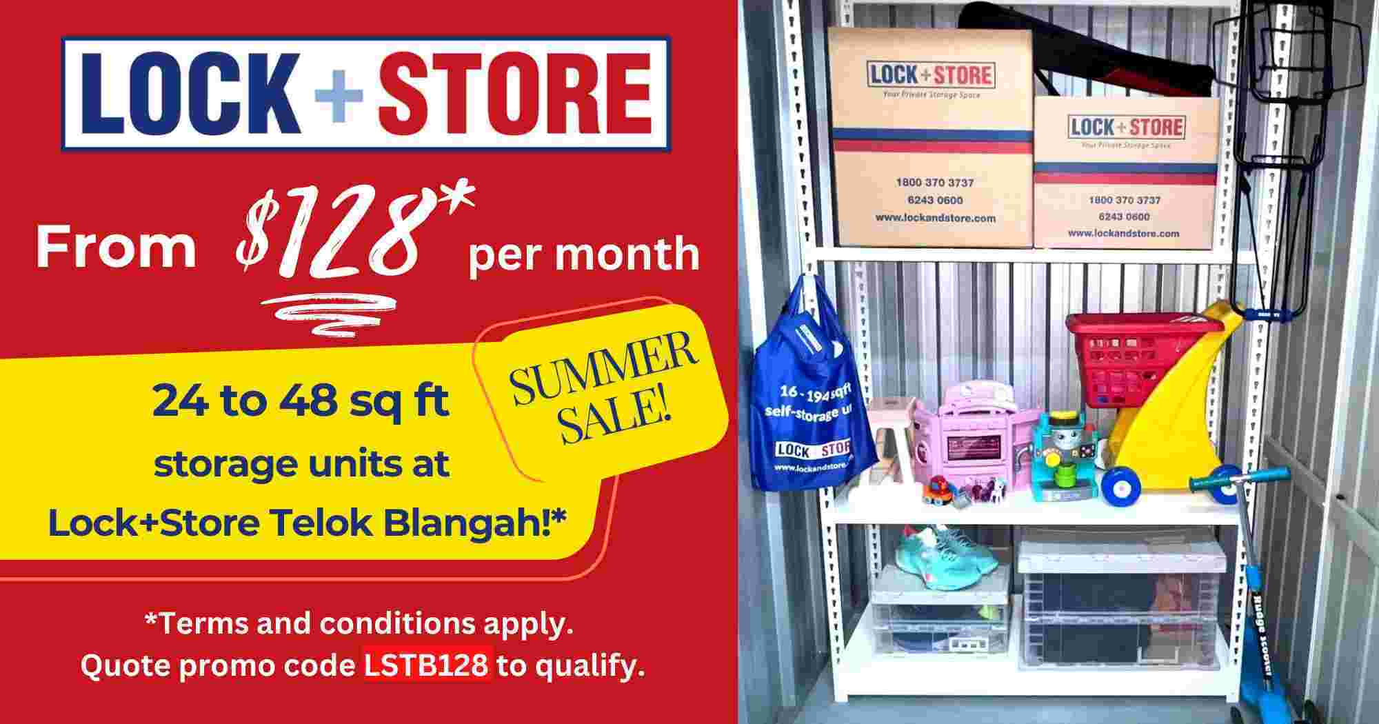 Telok Blangah storage space sale