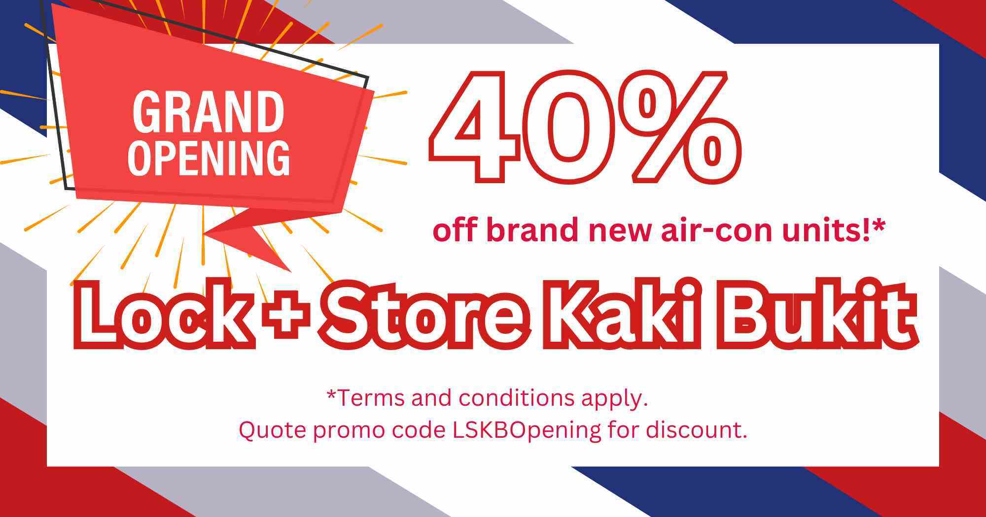 Grand opening of Lock+Store Kaki Bukit