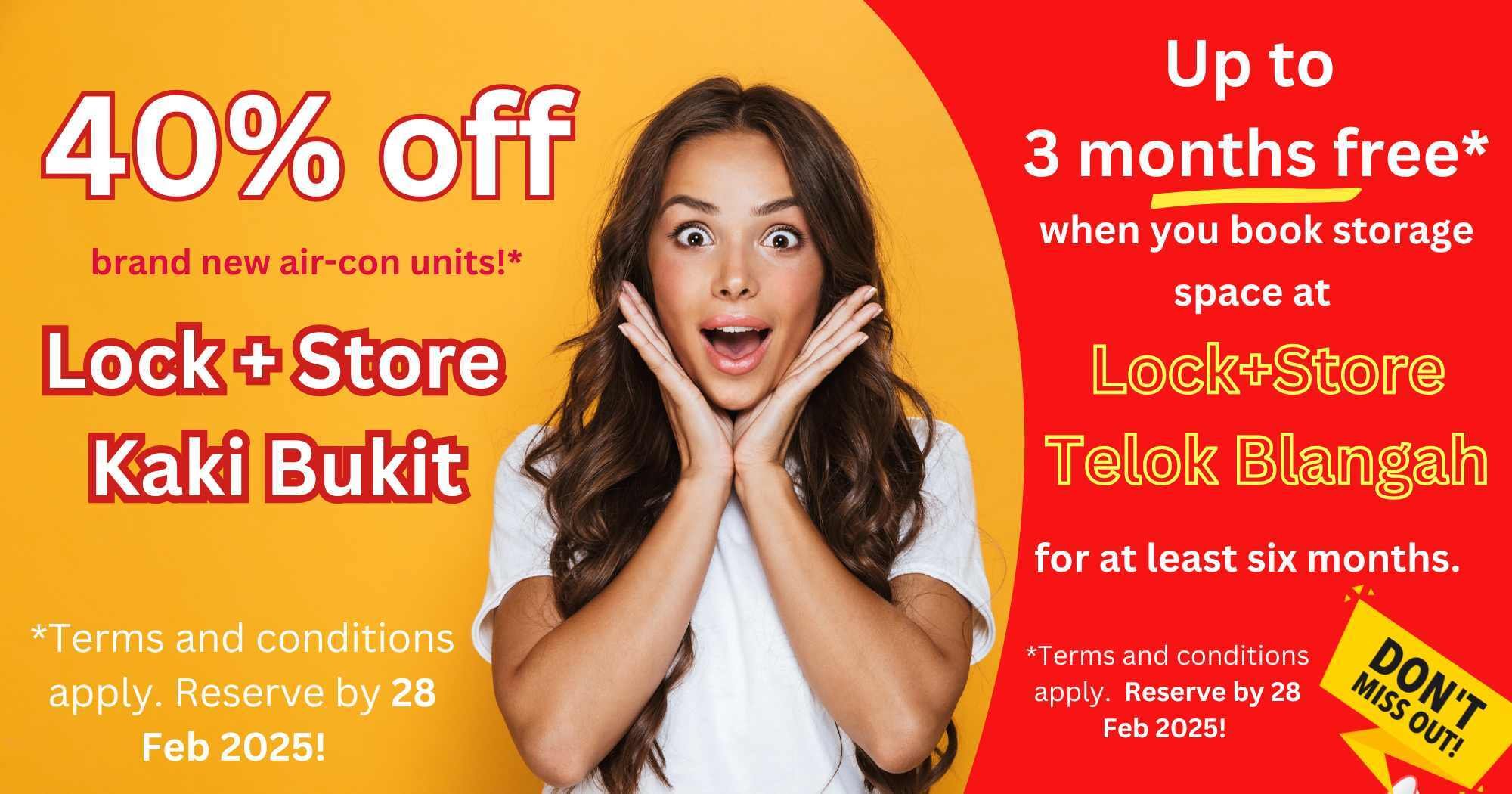 Lock+Store Kaki Bukit and Telok Blangah promos