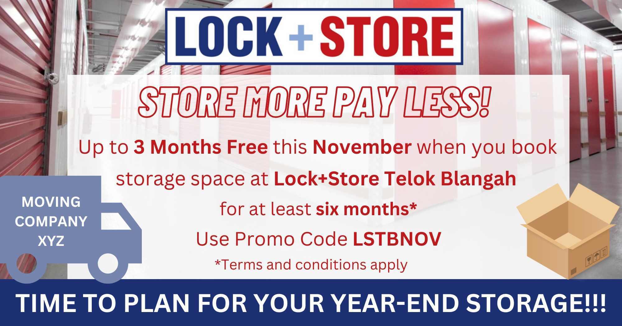 Lock+Store Telok Blangah Promotion