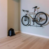 Bicycle storage in apartment