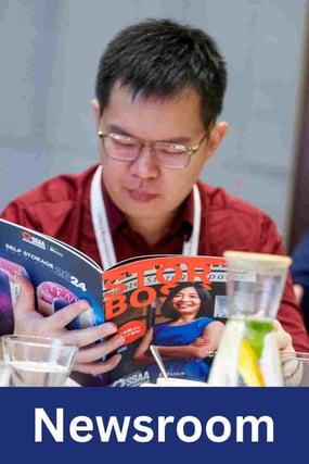 Kelvin Tan Business Apps Manager Reading Storboss at Self Storage Expo Asia 2024