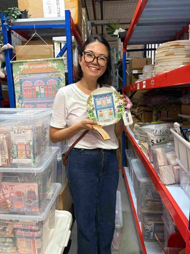 Yeni Lim, Self Storage Customer at Lock+Store Tanjong Pagar